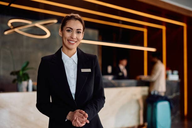 Hospitality background