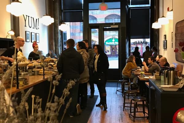 Restaurant kitchen staff