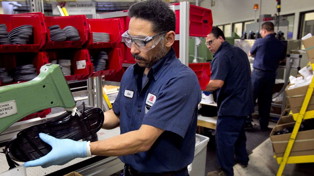 Manufacturing stats background